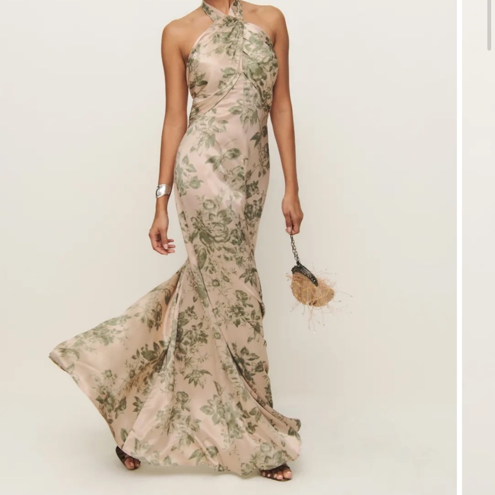 Reformation Veria Silk Dress